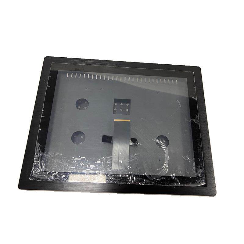 触摸触控液晶铝型广告机外壳 15寸高光边外嵌入式显示器外壳