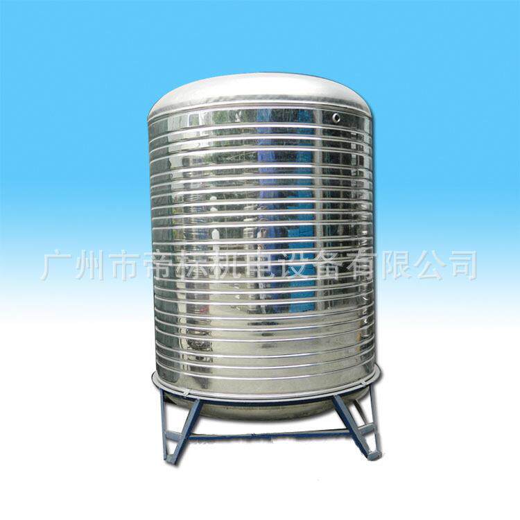 供应冷水塔10吨304板不锈钢水塔卧式不锈钢水塔不锈钢储水箱