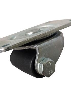 鸿顺荣超低重心承重型脚轮万向轮子刹车1/.2/3寸尼龙推拉门地滑轮