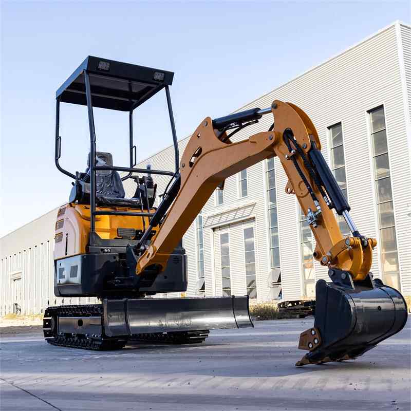 工程挖沟挖土机农建用工微程小勾筑机果园农场挖机996多功能挖