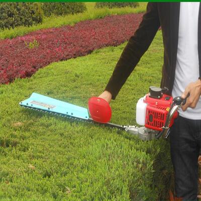 园绿林绿化油动力篱笆修枝修剪机四汽油冲程汽汽油机篱茶树重修机