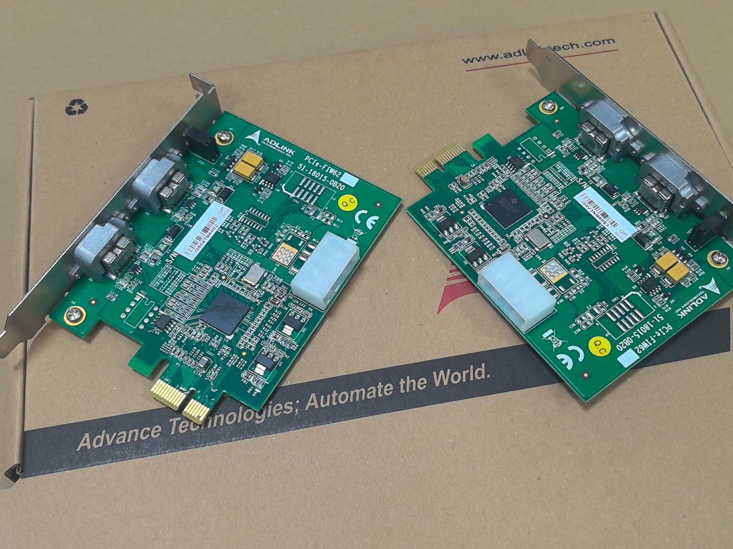 凌华ADLINK PCIe-FIW62工业采集卡，型号51-