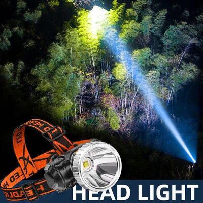 300LM LED Headlamp 3 Light Modes Multifunctional Head Torch