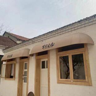 户外雨棚遮阳棚服装店门头遮雨棚装饰雨搭咖啡店面挡雨棚花店顶棚