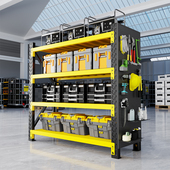 仓储货架多层置物架仓库货品分类架工业库房承重架加厚重型货物架