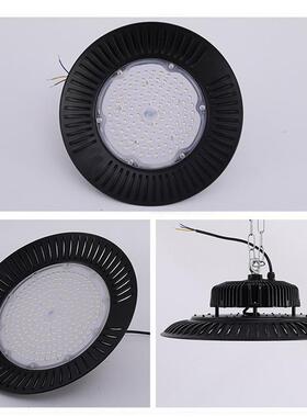 led投见描述光1灯00W5w200w车库厂房灯0f工厂仓库uo飞碟灯工矿天