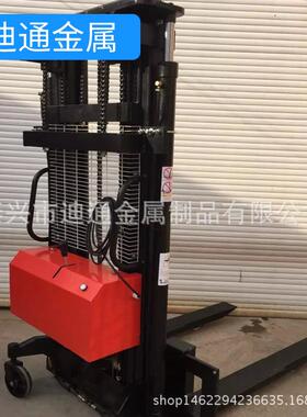 工厂价插电1T1.5T2米电动堆高车插腿电动叉车卸货升高车