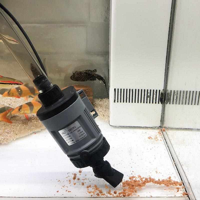 鱼缸换水器自动电动水族箱吸便器吸水清理洗沙吸鱼粪器缘之故