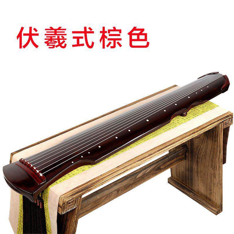古琴伏羲式老桐木演奏级乐器直销七弦琴魔道生漆一件厂家跨境