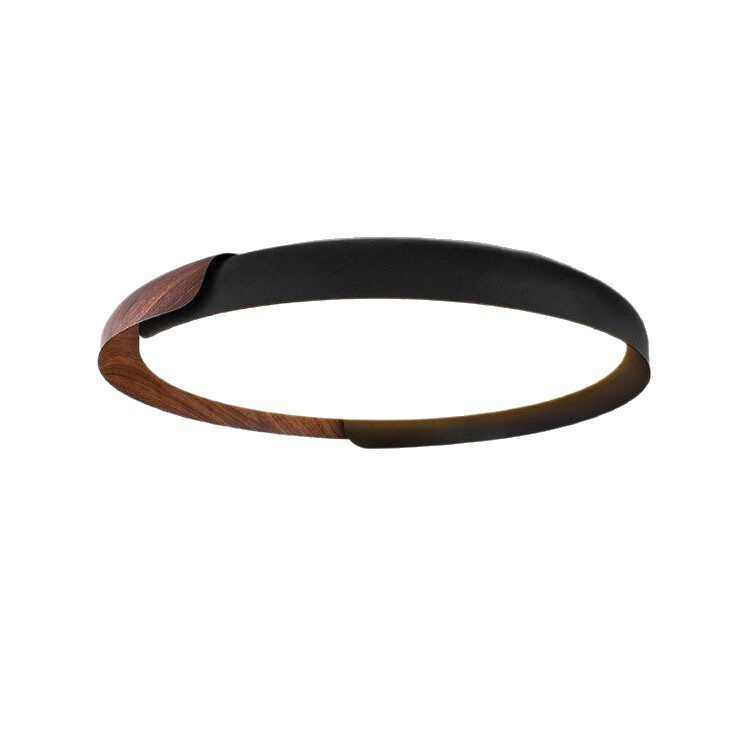 日式复古简约胡桃木纹中古侘寂原木风主卧房间护眼灯具卧室吸顶灯,家装灯饰光源,智能吸顶灯,淘宝优惠券,粉丝福利购,淘宝优惠卷