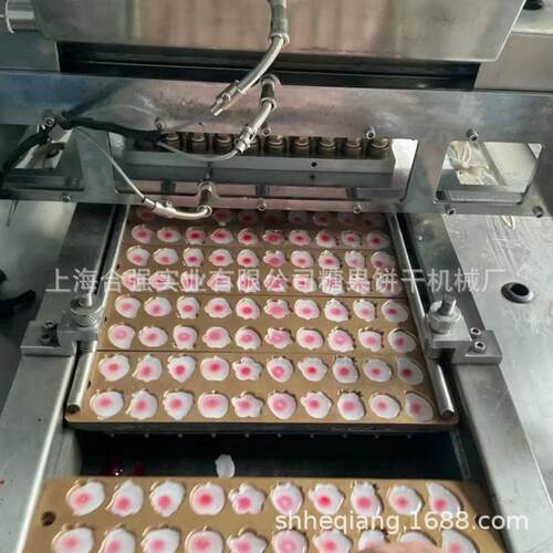 夹心糖果浇注机 伺服硬糖软糖夹心设备 网红糖果成型机 合强直供
