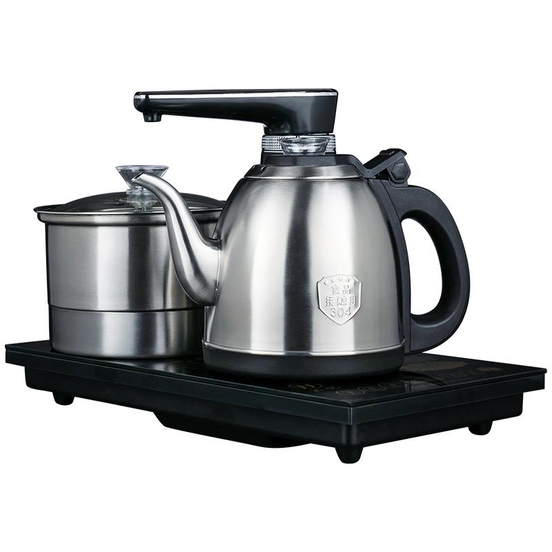 全自动上水智能烧水壶茶台一体泡茶具专用抽水茶桌嵌入式电磁茶炉