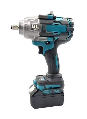 工业级无刷大功率1000N电动扳手大扭力冲击扳手汽修立式电动风炮