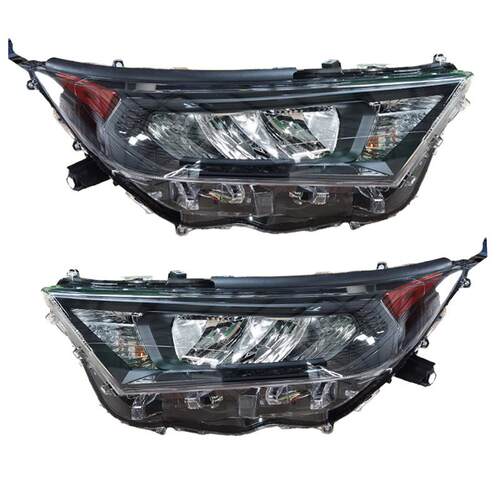 适用于丰田RAV42019大灯LE美规LED日行灯81150-0R150远近灯跨境