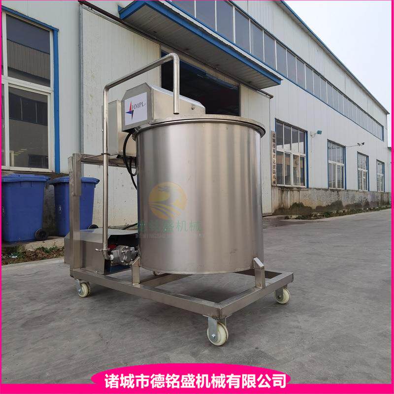 面粉和水搅拌设备单层双层120L打浆机天妇罗系列浆糊均质机