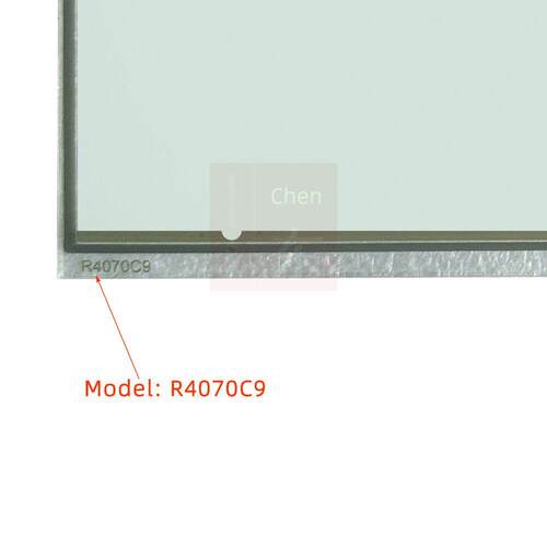 7寸164×99MM电阻触摸右下出线距右边距60MM线长50MM型号R4070C9