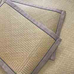 益阳水竹凉席枕头席纯天然水竹席手工竹席竹凉席枕席头青细竹篾席