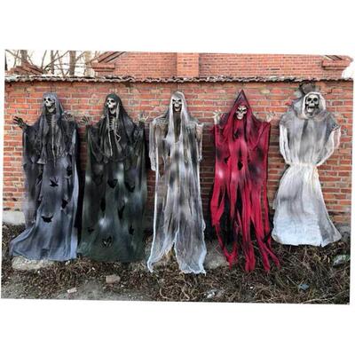 Halloween ghost head prop pendant scary skull hanging ghost