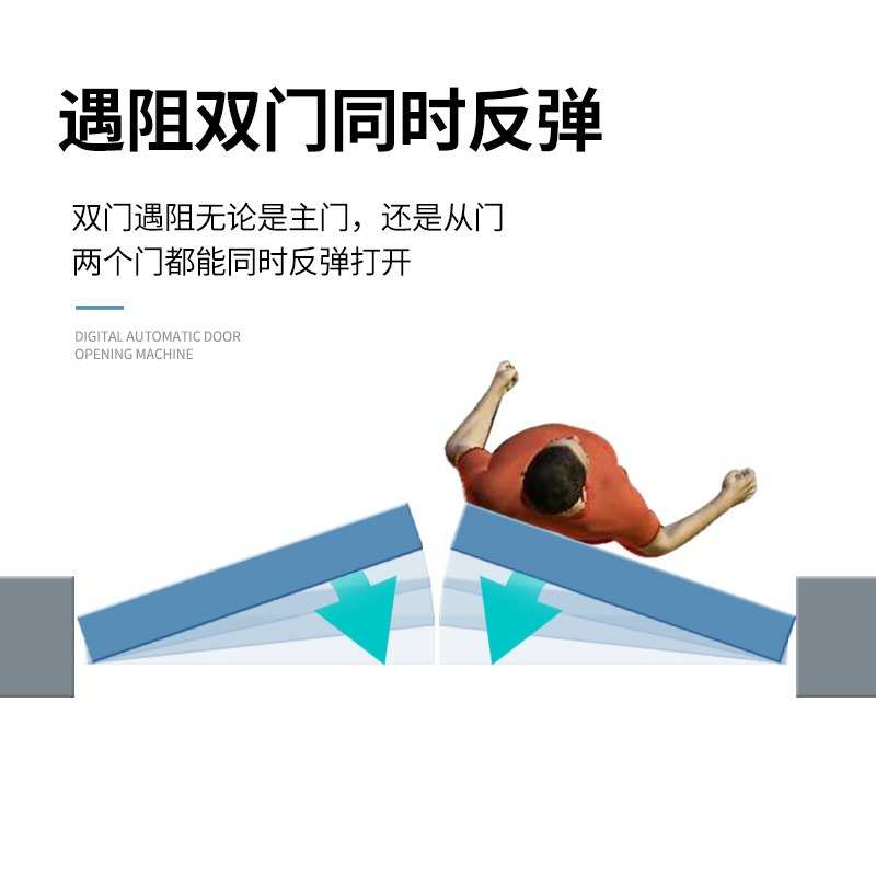 自动开门机电动开门器感应自动门闭门器电动关门器家用自动感应门