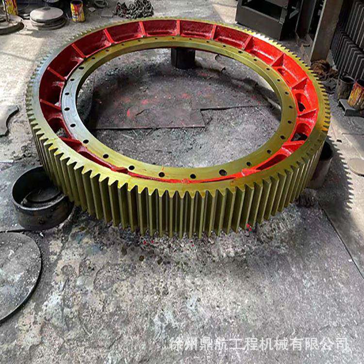 回转窑齿轮,活性炭转炉大齿圈质量产品3.5米现场测绘各种配件