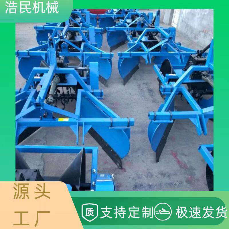 效稻田筑埂机边/中间筑埂机田埂起埂修埂机埂面压实平整