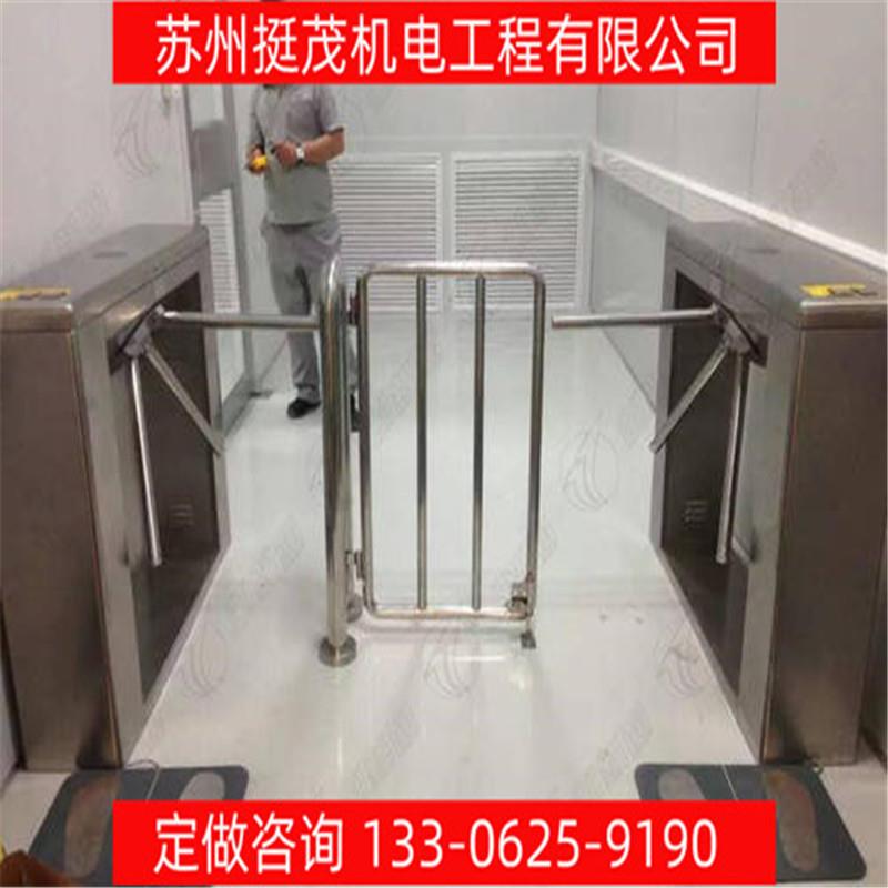 挺茂工厂直销 小区大型超市商场卖场红外感应护栏三辊摆智能闸机