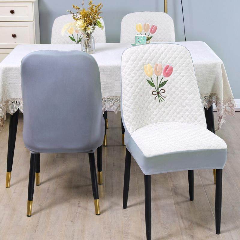 2026高端弧形椅子套罩万能通用坐垫靠背一体餐桌皮板凳座家用四季,居家布艺,椅套/椅垫,淘宝优惠券,粉丝福利购,淘宝优惠卷