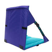 户外加厚防脏坐垫野营便捷音乐会坐垫带靠背防潮坐垫