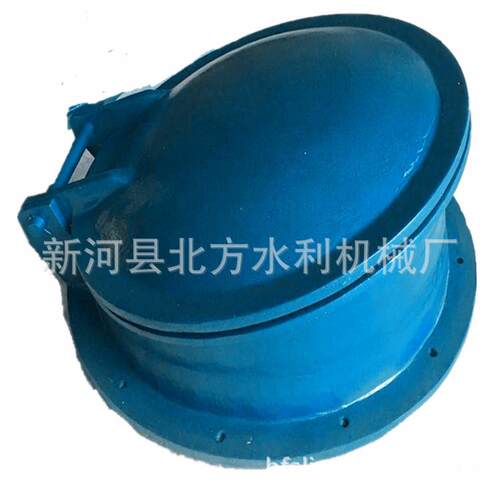 北方水利复合材料拍门铸铁圆拍门启闭机闸门