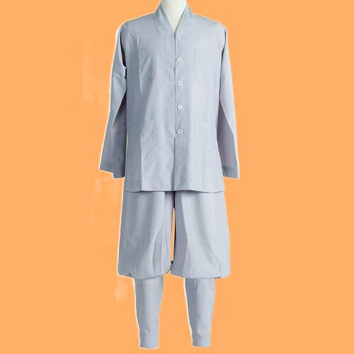 特卖僧服僧衣男款短褂免绑腿套装夏季薄款台麻和尚禅修服装出家人