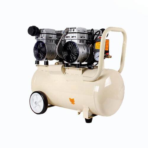 气泵型静音ali_8315油无空压机木工装修喷漆气磅22缩0V空小气压机