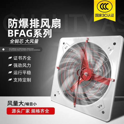 防爆排风扇BFAG-300工业大功率通风换气排气扇厂用吹风排风机B款
