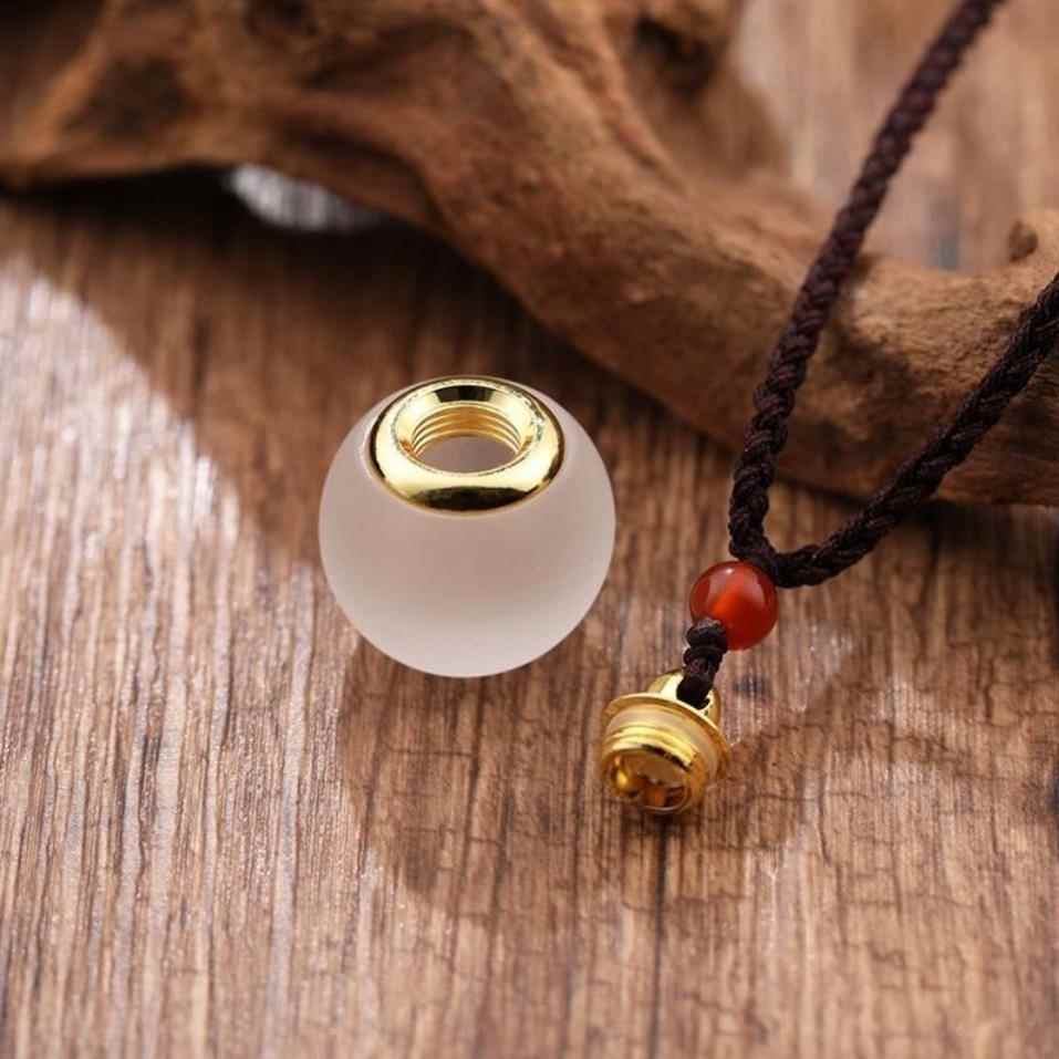 结缘亚克力小舍利塔挂件吊坠宝瓶嘎乌盒可随身带装藏甘露丸防水瓶