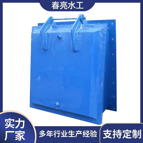 方拍门水利污水处理设备浮箱防倒灌节不锈钢方泵房防倒灌闸门