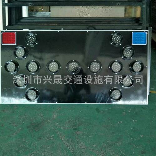 施工车箭头牌厂家现货 工厂诱导牌1200*400mmLED太阳能诱导牌