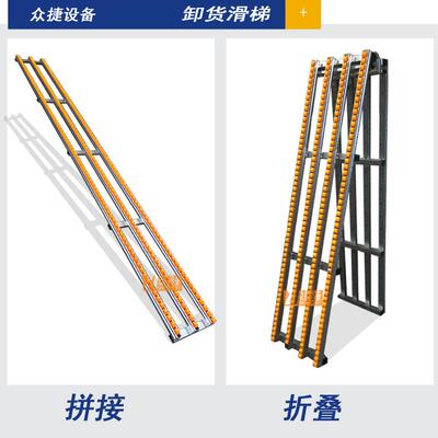 随车货滑梯轮货运下卸货传送滑道输送流利无条动力轨道滚NCT装卸