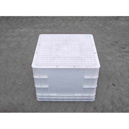 4430正方形方向400×400×300物流箱周转箱塑料转运箱