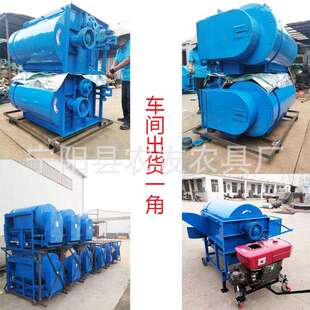 小麦脱粒机90型大豆苦豆子脱粒机柴油机版 本稻麦脱粒机甘肃打蚕豆