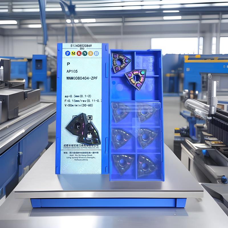 跨境数控车刀片硬质合金TNMG160408车床三角形不锈钢刀粒WNMG0804