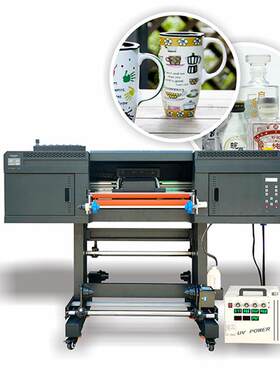 A1卷材水晶标打印机LabelPrintingMachineRollUVDTFPrinter