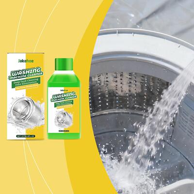 JAKEHOE Washing Machine Cleaner - Removes dirt, odors, and e