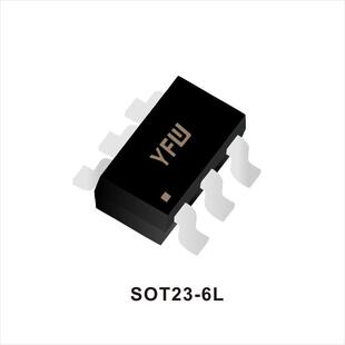 小信号三极管 MMDT3946F SOT23-6L封装印字 K46 YFW/佑风