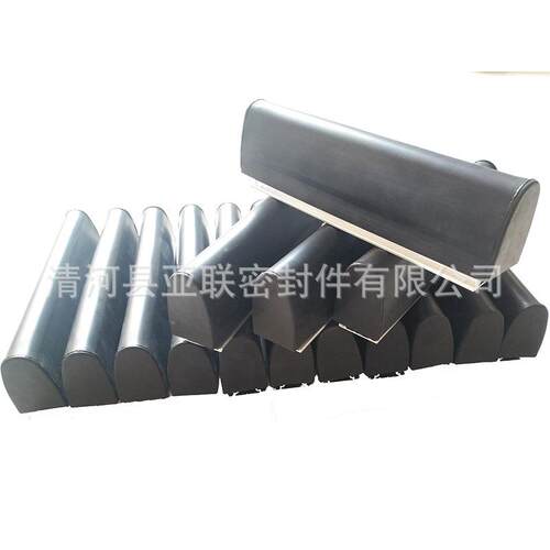 自动安全触边门防护条底密封条旋转门安全开关防撞胶条40*60