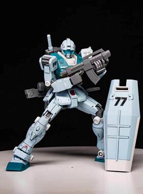 新厂高科GK64903HG1/144吉姆史雷格机RGM-79拼装模型机器人