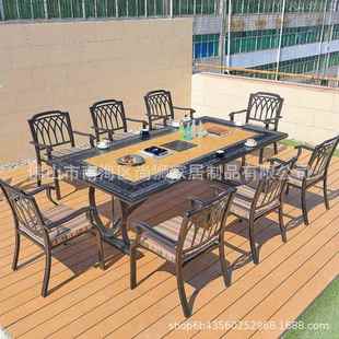 2500g户外铸铝烧烤桌别墅庭阳院台休桌闲 泰迪幼犬犬粮 NuSun 贵宾