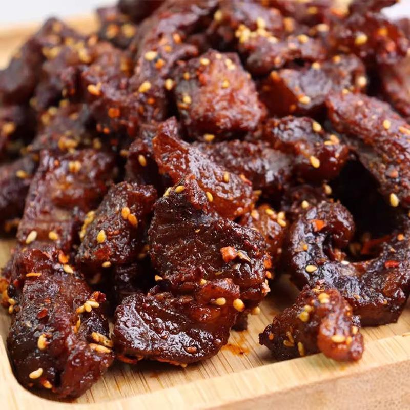 包邮 内蒙古特产牛肉筋边角料开袋即食风干牛肉零食即食速食125g