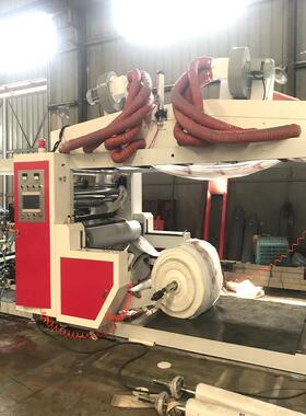 两色纸张柔版印刷机高速同步带无纺布印刷机对版精度高操作简单