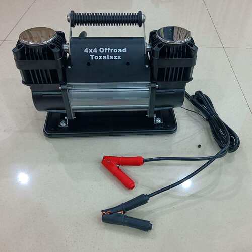 数显车载充气泵双缸大功率金属高压汽车用打气泵12v24v越野车货车