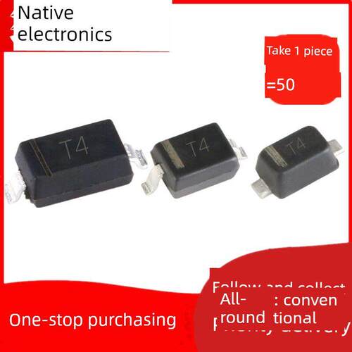 贴片二极管1N4148丝印T4 SOD-123 323 523 4148WS 0603 0805 1206