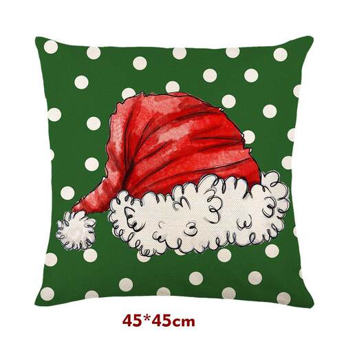 Christmas Pillow Covers 18x18 Set of 4 Farmhouse Decoration
